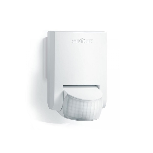 Steinel kustības sensors IR v/a 130° sienas 12m 100W IP54 balts IS130-2, 660314 cover photo