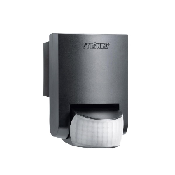 Steinel kustības sensors IR v/a 130° sienas 12m 100W IP54 melns IS130-2, 660215 cover photo