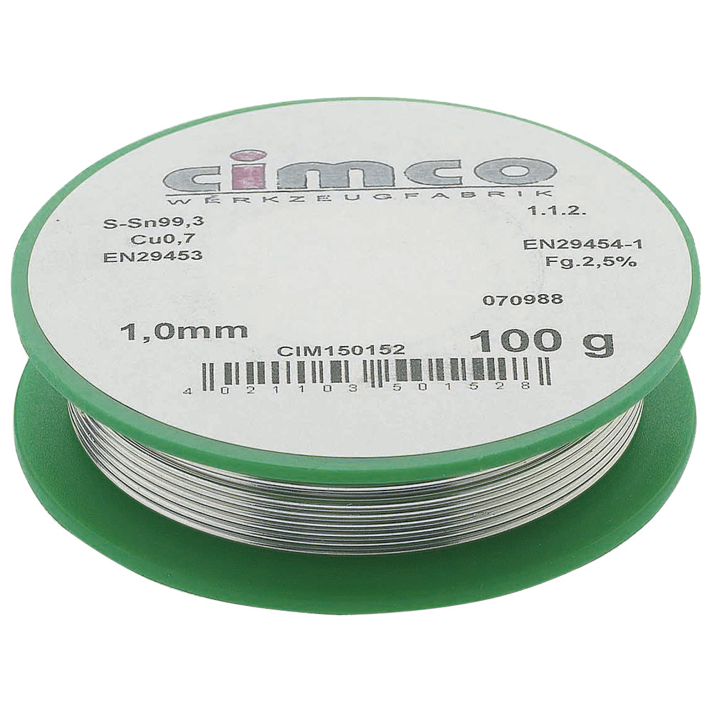 Cimco lodēšanas stieple D=3mm 250g, 150180 cover photo