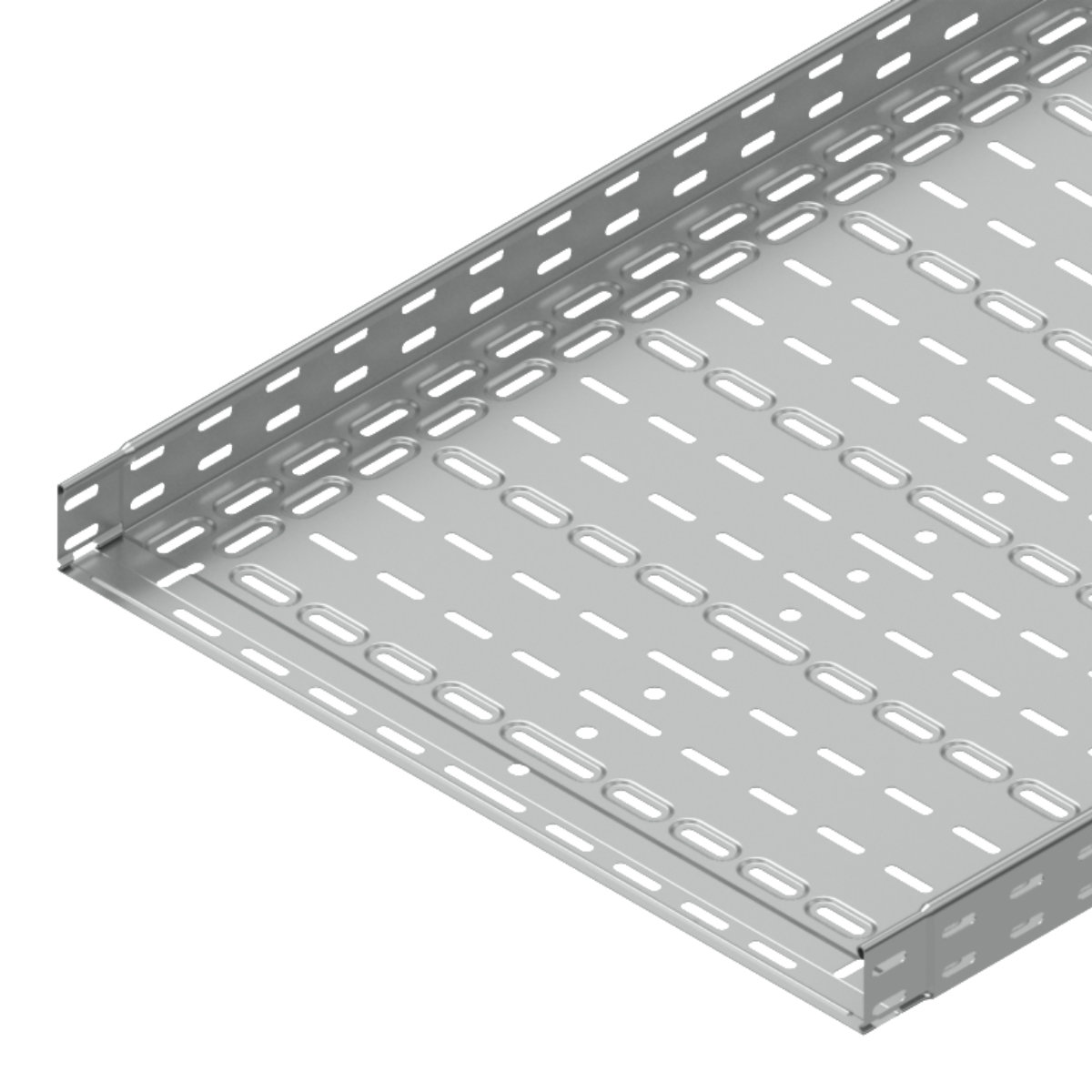 Kopos kabeļu rene 600x60mm S=1mm 3m perforēta C1-C2 KZI, KZI 60X600X1.00_S cover photo