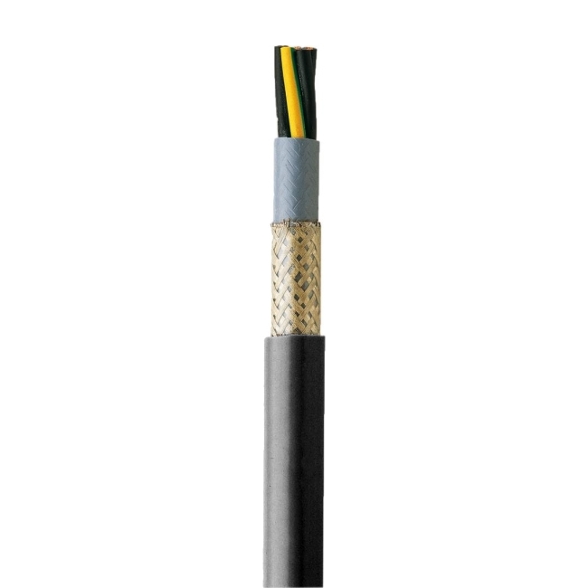 Faber kontrolkabelis YSLYCY-JZ 600 4x35m² ar ekrānu, melns 0.6/1kV, 033229 cover photo
