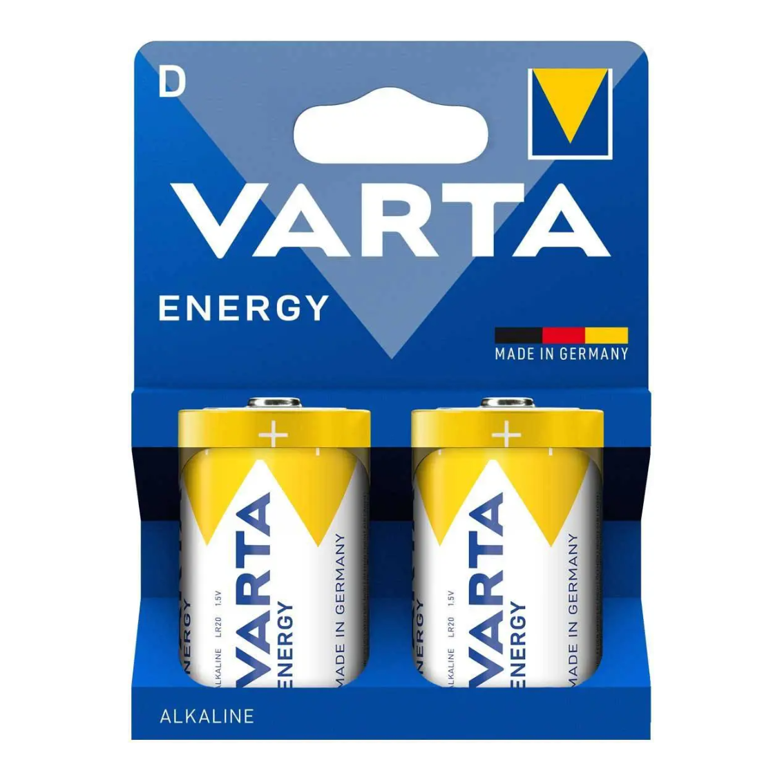Varta Alkaline baterija D/LR20 ENERGY 2 gab./iep., 04120 229 422 cover photo