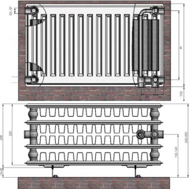 Termolux radiators 44x300x800 VCO, 9243008 cover photo