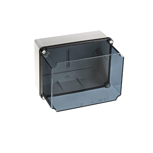IDE nozarkārba v/a caurspīdīgs vāks 185x246x180mm IP67, GSLT231 cover photo