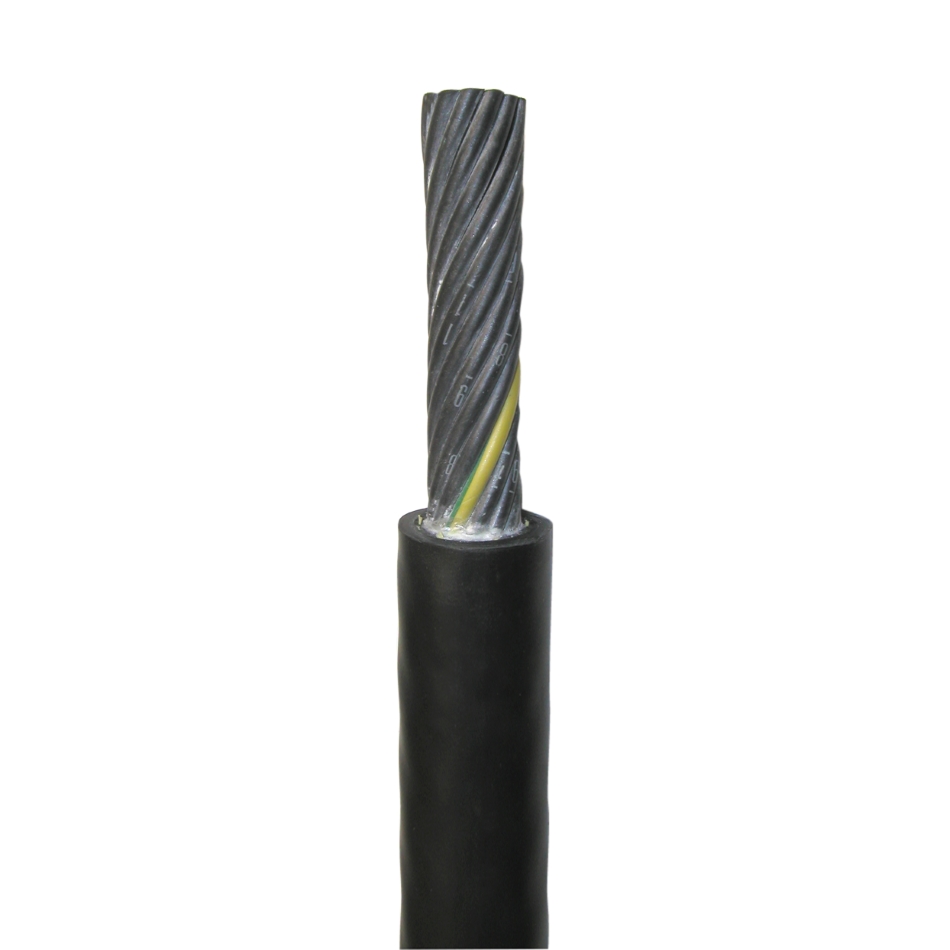 Faber gumijas kabelis NSHTOEU-J 4x10mm2 lokans melns 0.6/1kV saiva, 050538 cover photo