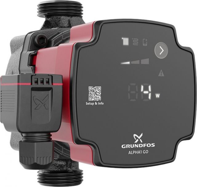 Grundfos cirkulācijas sūknis ALPHA1 GO 15-80 130 (93074182), 113120 cover photo