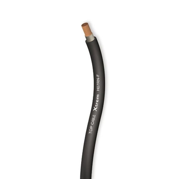 Top Cable gumijas kabelis H07RN-F 1x25mm2 lokans melns 0.45/0.75kV saiva, 3001025. cover photo