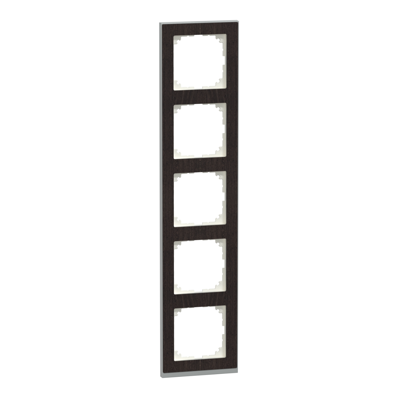 Merten (Schneider) rāmis 5-v Wenge M-Pure Decor, MEG4050-3671 cover photo