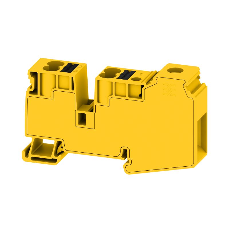 Weidmuller ievadspaile 1x35mm2, 4x10mm2 dzelt AWPD 35 4X10 FE, 2924990000 cover photo