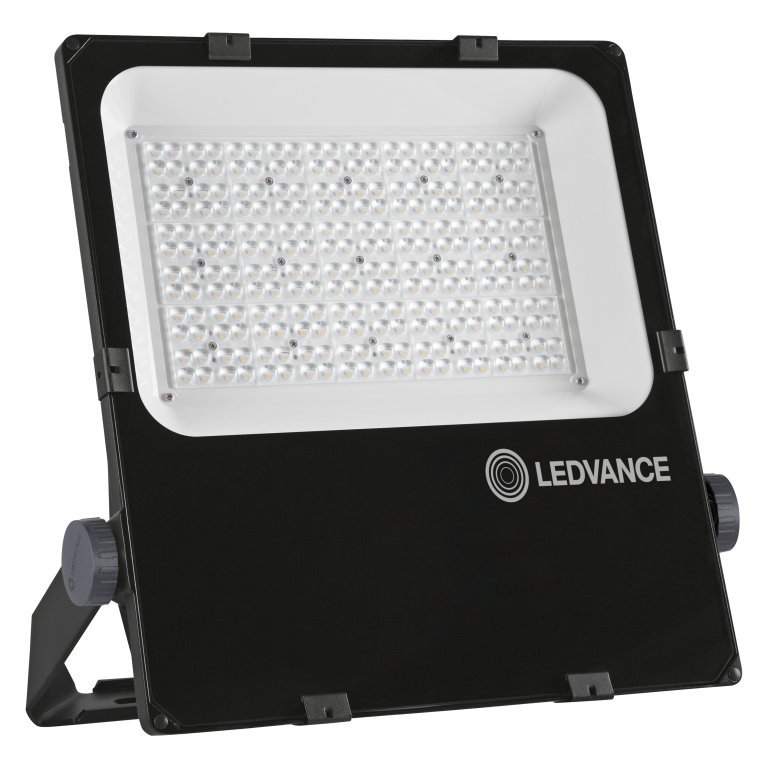 Ledvance LED prožektors 150W 19800lm 4000K melns IP66 FL PFM ASYM 45x140, 4058075353701 cover photo