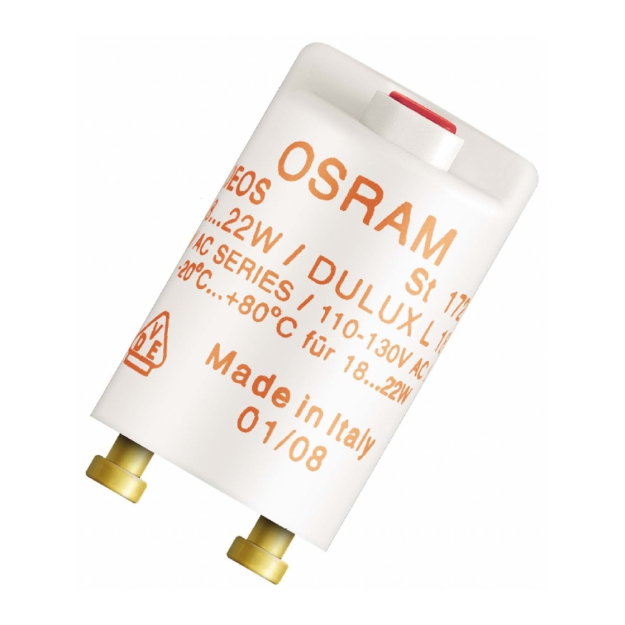 Ledvance starteris apgaismojumam 18...24W ST172 TRY SAFETY DEOS, 4050300854069 cover photo