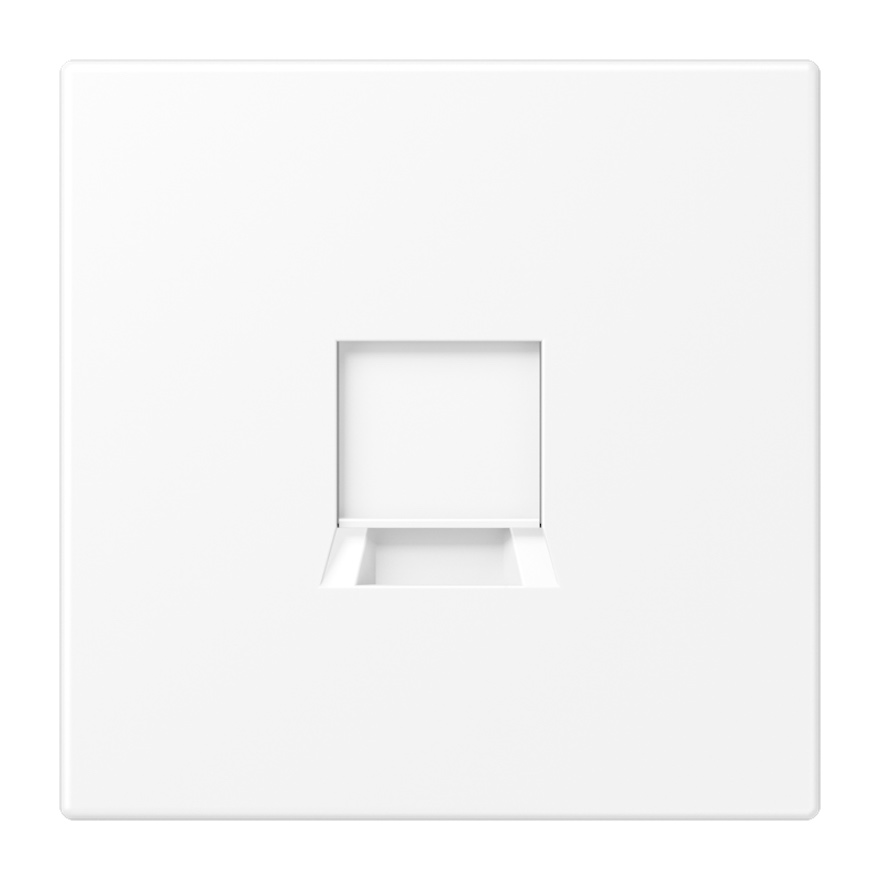 Jung centralplate + mont.plate 1xKeystone balta matēta LS, LS1969-1WEWWM cover photo