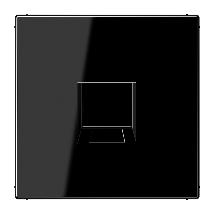 Jung centralplate + mont.plate 1xKeystone melna LS, LS1969-1WESW cover photo