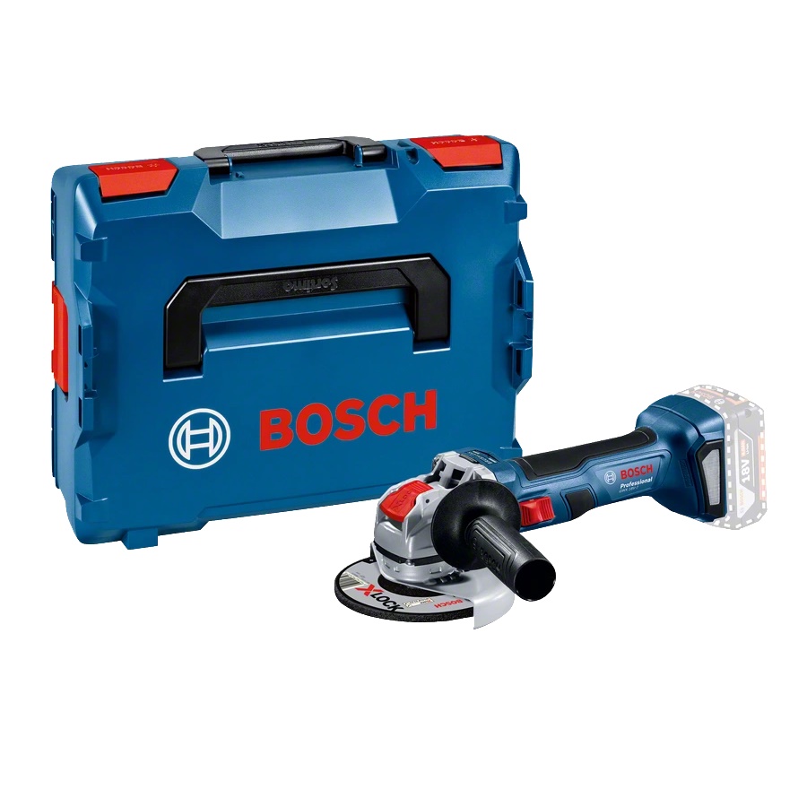 Bosch leņķa slīpmašīna GWX 18V-7 X-Lock SOLO (bez akum.) L-Boxx, 06019H9102 cover photo