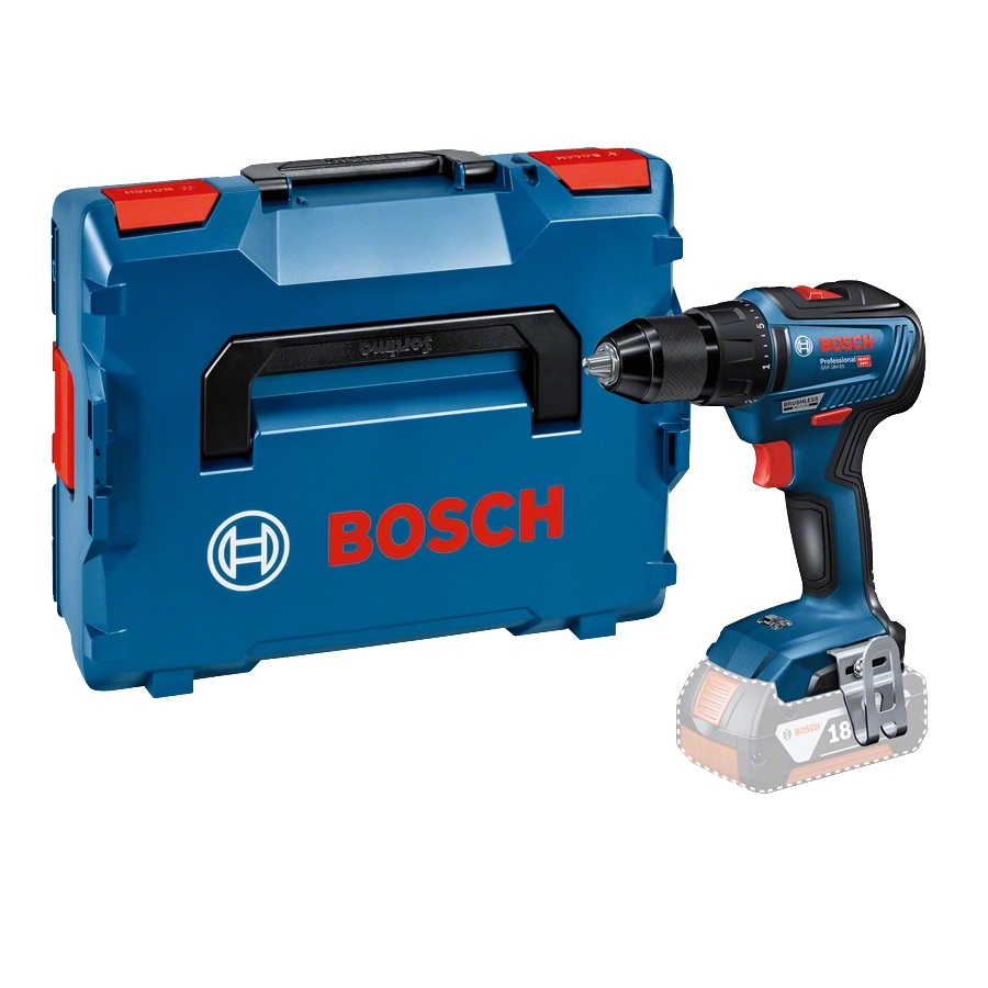 Bosch urbjmašīna skrūvgriezis 55Nm GSR 18V-55 SOLO (bez akum.) L-Boxx, 06019H5203 cover photo