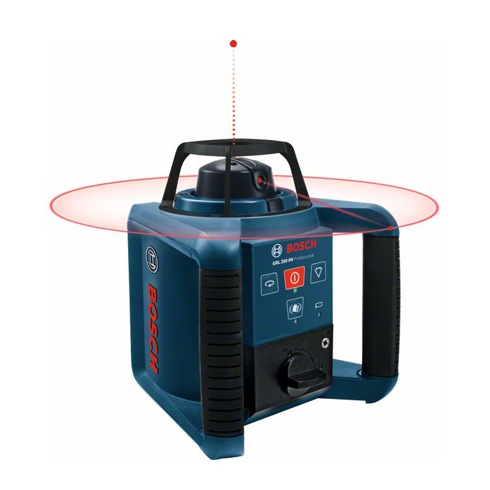 Bosch rotācijas lāzeris GRL 250 HV ar vadības pulti, 0601061600 cover photo