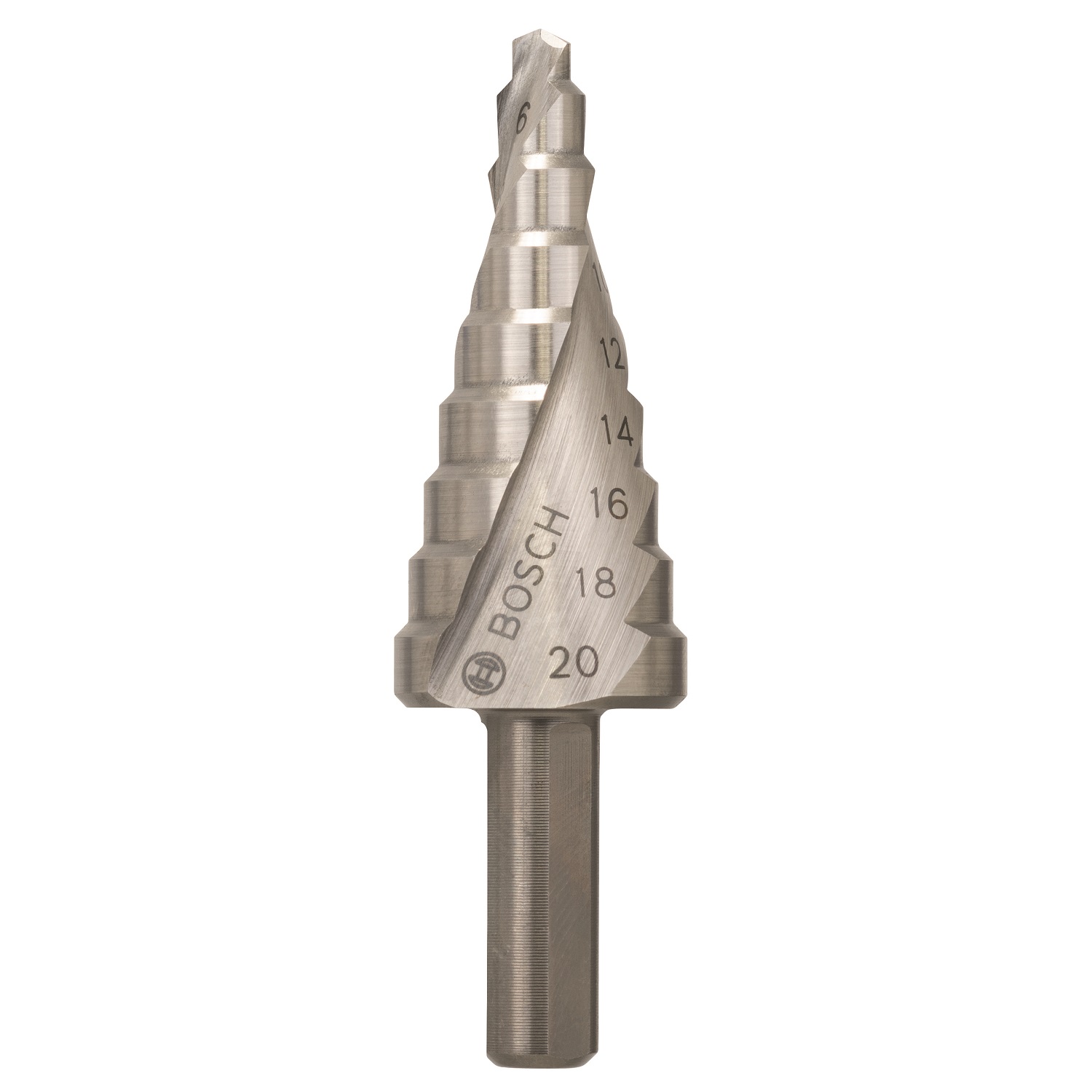Bosch pakāpjveida metāla urbis 9 pakāpes 4-20x75mm HSS, 2608597519 cover photo