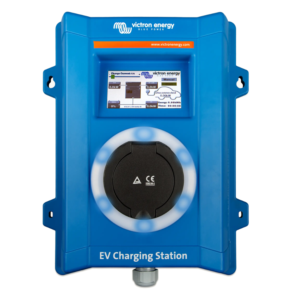 Victron Energy elektroauto uzlādes stacija 22kW, Type 2 IP44, EV Charging station, EVC300400300 cover photo