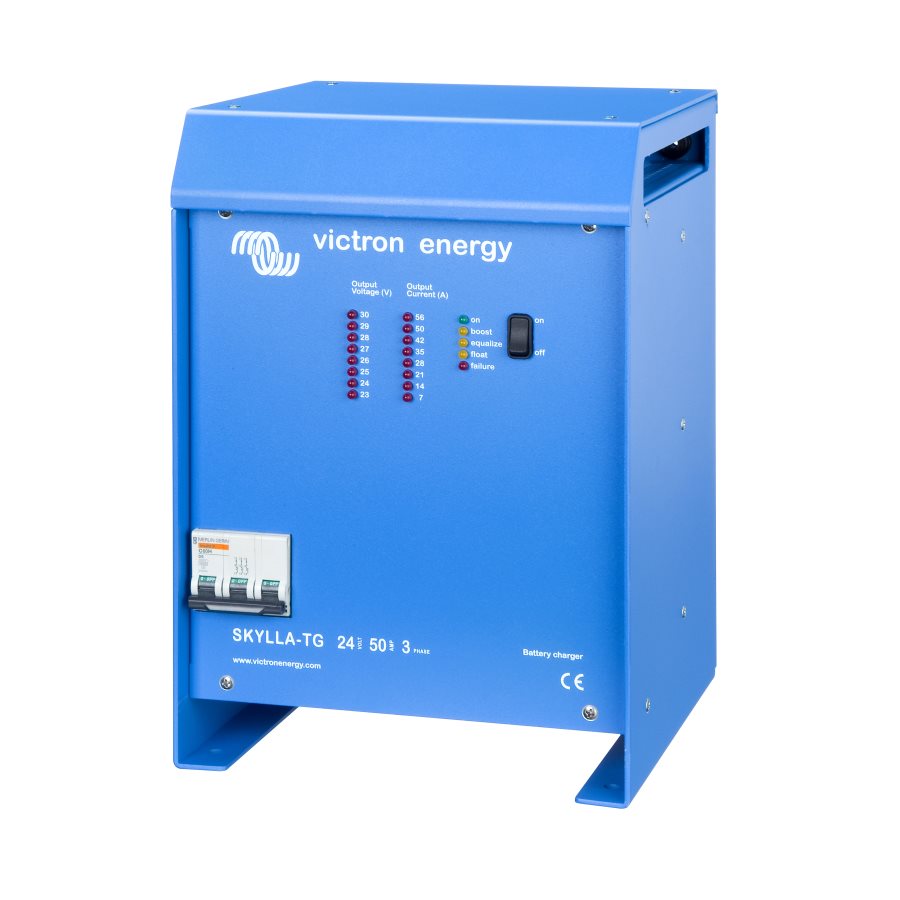 Victron Energy akumulatoru lādētājs 24VDC 1+1x30A min.150Ah IP21 univ. Skylla-TG, SDTG2400303 cover photo