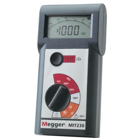 Megger izolācijas testeris Megger MIT230 EN 1kV, MIT230-EN cover photo