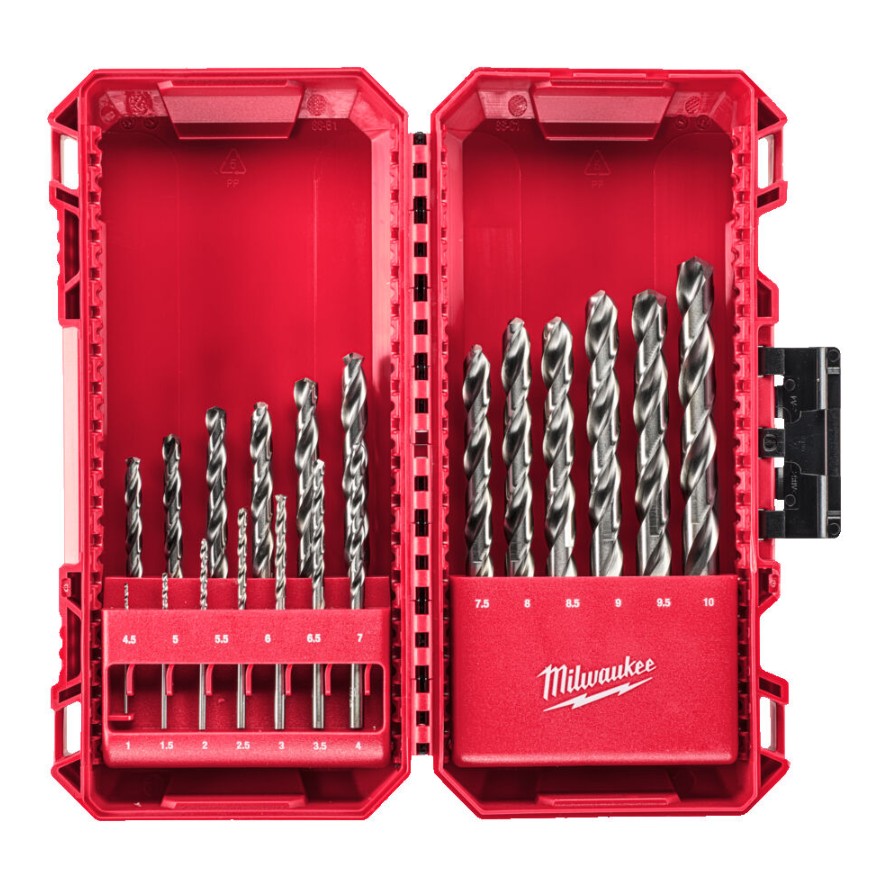 Milwaukee urbju komplekts metālam HSS-G TW 19pc Set, 4932493869 cover photo