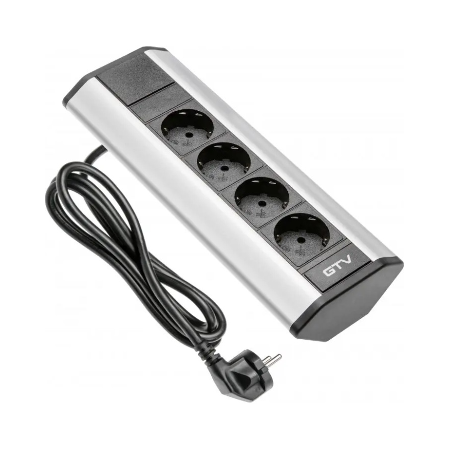 GTV stūra rozešu bloks 4-v vads 1.5m alum, AE-PBKT4S-80 cover photo
