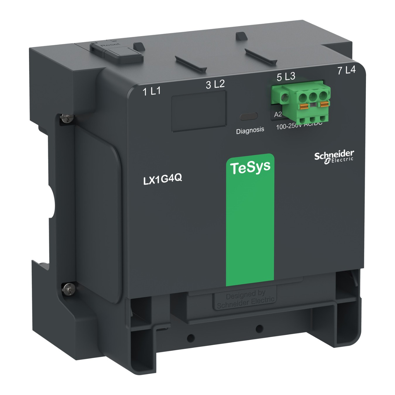 Schneider Electric vadības modulis kontaktoriem 4P LC1G115/225 200-250VAC/DC Tesys G, LX1G4QKUEN cover photo