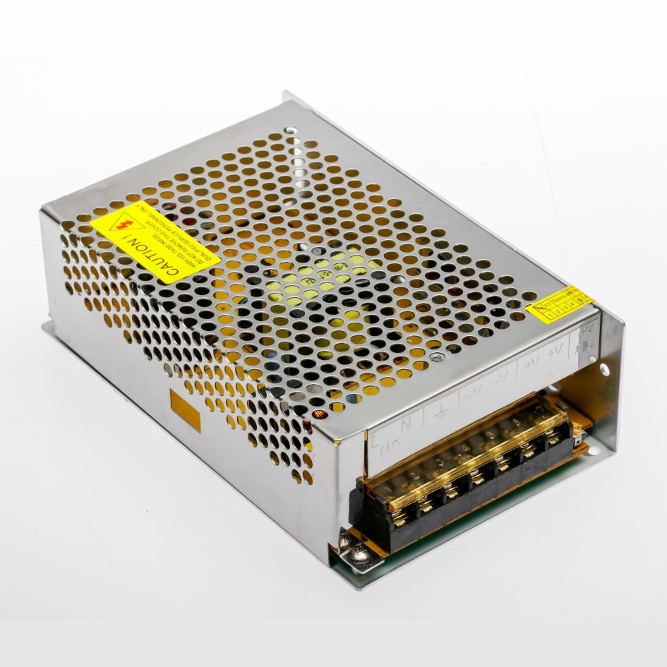 GTV LED barošanas bloks AC 220V/DC 12V 150W IP20, LD-ZAS150-NW cover photo