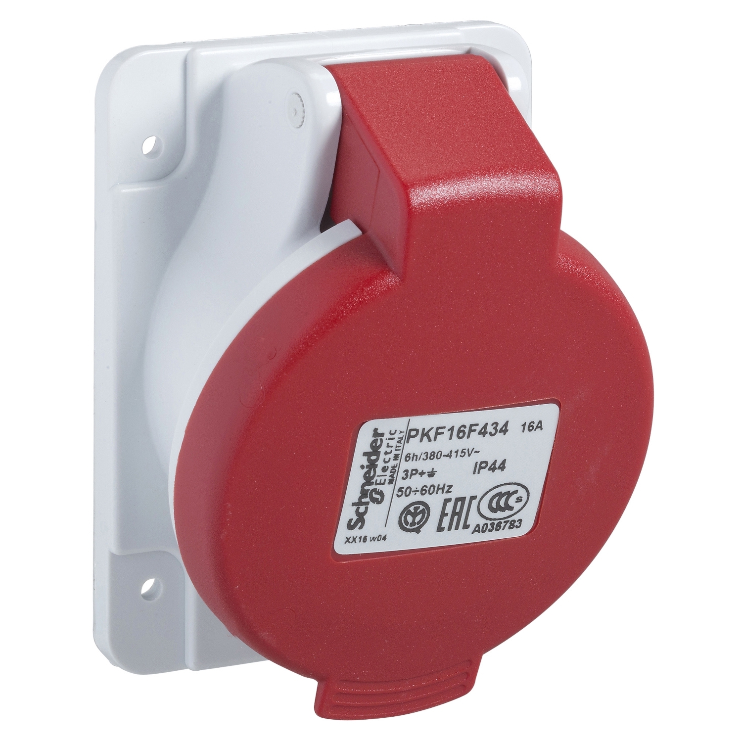 Schneider Electric kontaktligzda z/a 3P+E 16A IP44, PKF16F434 cover photo