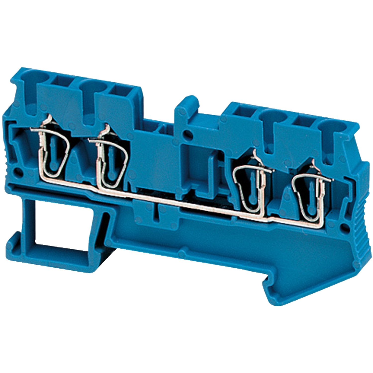 Schneider Electric Push-In spaile 2Px2 kont. 2.5mm2 zila, NSYTRR24BL cover photo