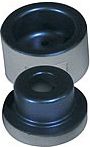 Dytron PPR Dn50 plakanā lodāmura galva, blue, double Teflon cover photo