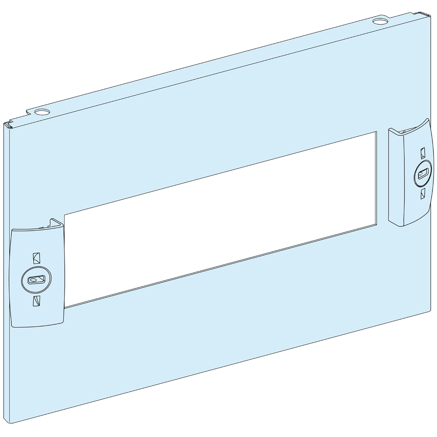 Schneider Electric PrismaSET modulāra nosegplate 300mm 4M, LVS03214 cover photo