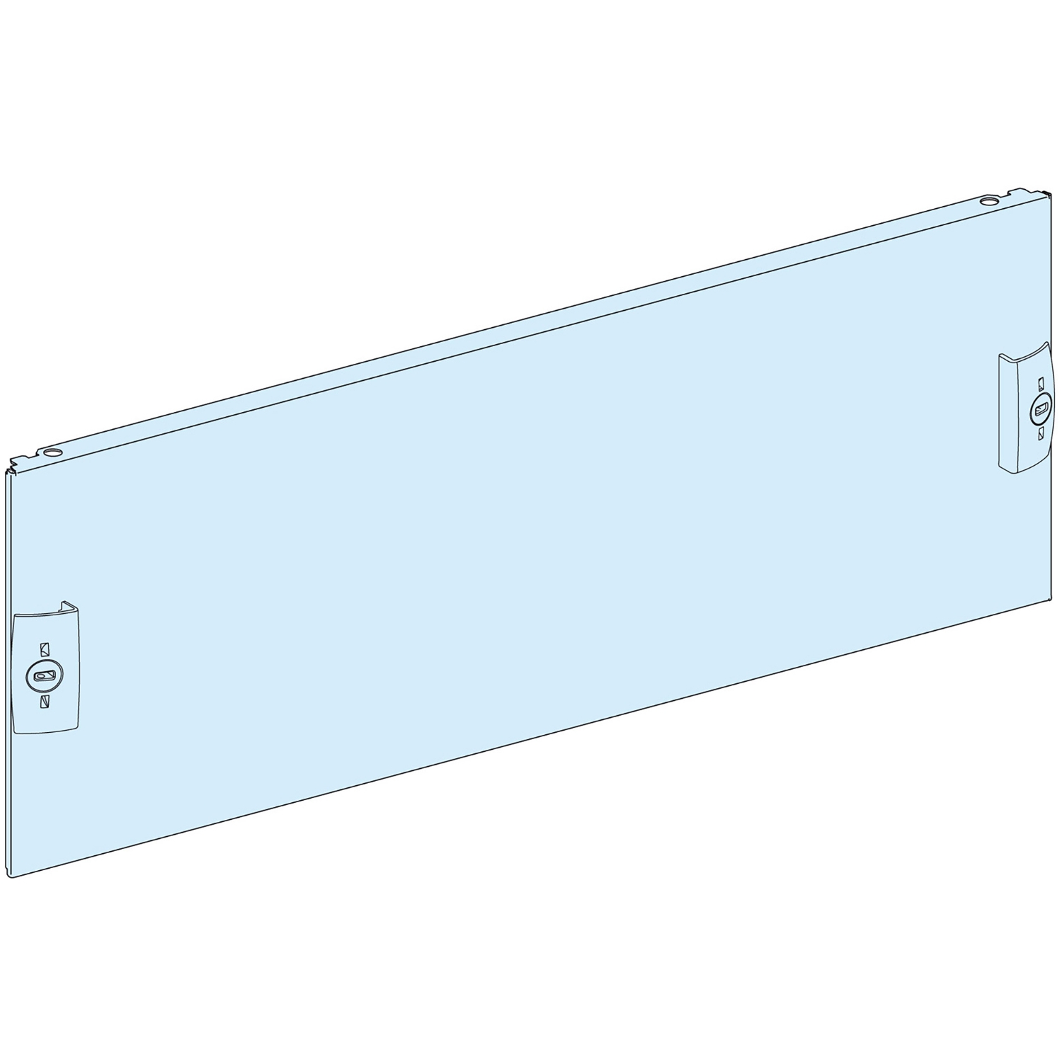 Schneider Electric nosegplāksne W600/W650 4M balta, LVS03804 cover photo