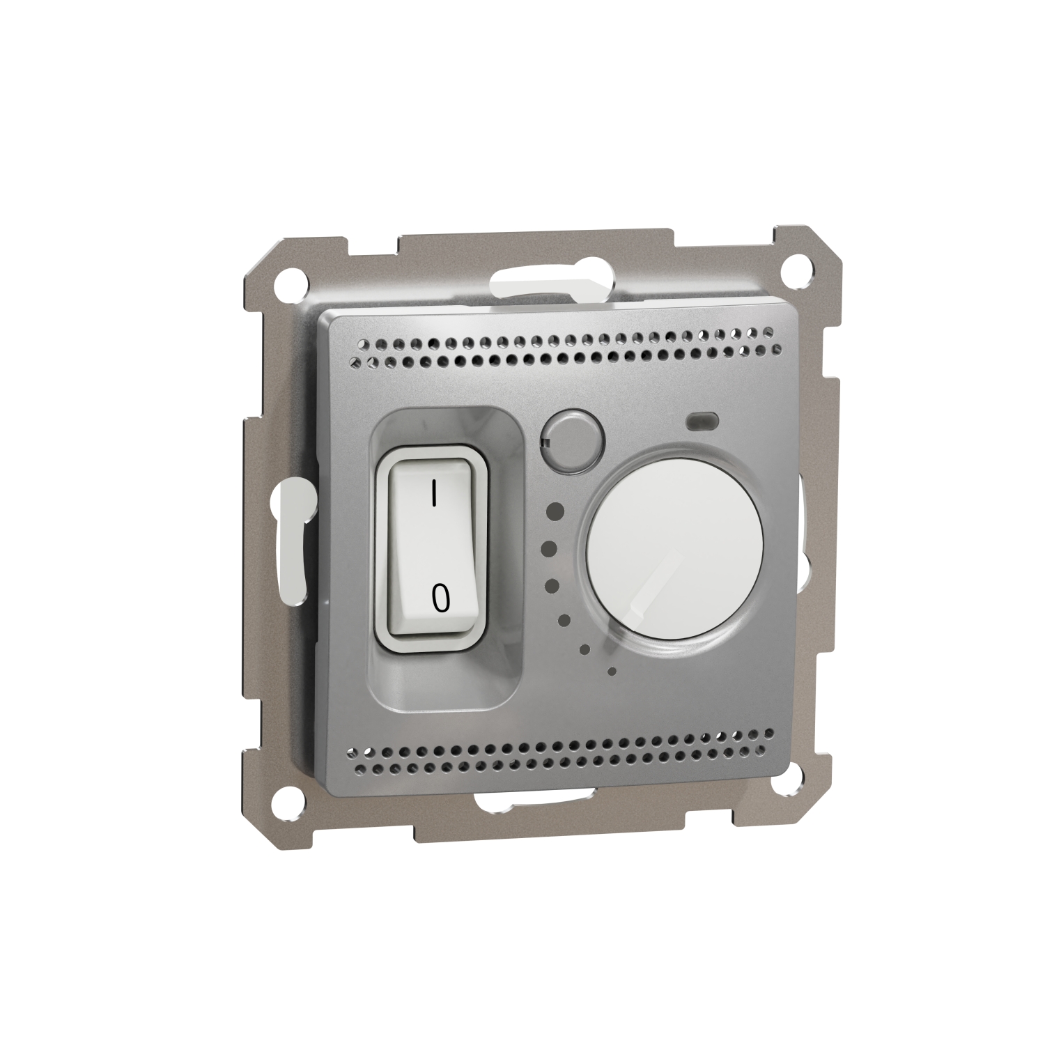 Schneider Electric istabas termoregulators z/a 5...30°C (meh.) alumīnijs SEDNA Design, SDD113506 cover photo