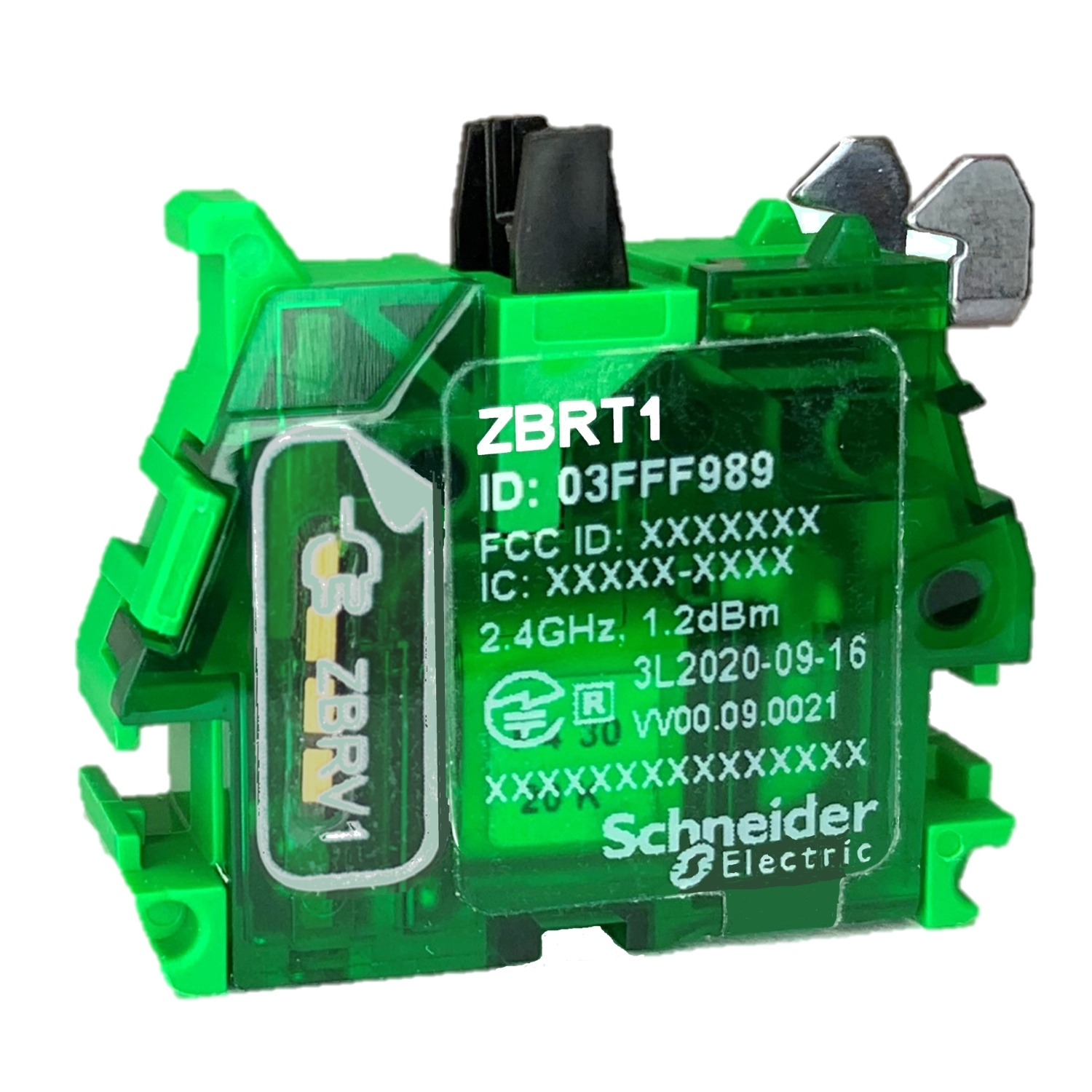 Schneider Electric bezvada raidītāja poga bez galvas 1-funkcija, Harmony XB5R, ZBRT1 cover photo