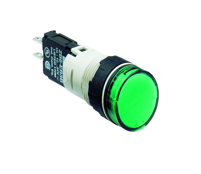 Schneider Electric indikatorlampiņas D=16mm galva zaļa Harmony XB6, ZB6AV3 cover photo