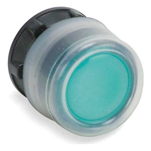 Schneider Electric spiedpogas galva bez fiks. LED izgaismota, zaļa Harmony XB4, ZB5AW533 cover photo