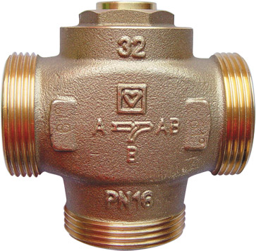 Herz 3-ceļu termostata vārsts Dn32 1 1/2'' ā.v. Kvs 14.0 55/63˚C (1776614) cover photo