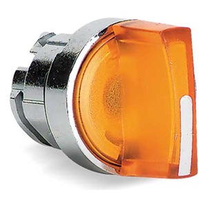 Schneider Electric selektora slēdža galva 3-poz bez fiks. oranža izgaism. Harmony XB4, ZB4BK1753 cover photo