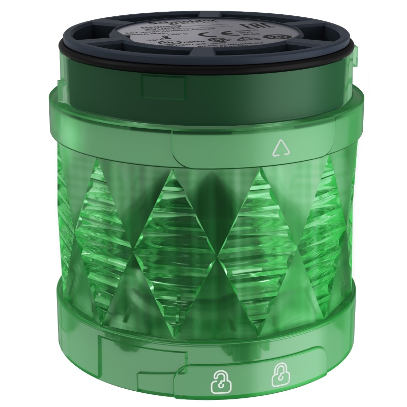 Schneider Electric LED gaismas modulis XVU D=60mm IP65 24VAC/DC zaļš, XVUC23 cover photo