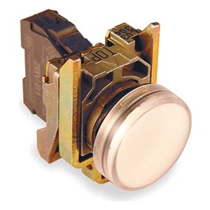 Schneider Electric indikatorlampiņa balta LED 230V AC Harmony XB4, XB4BVM1 cover photo