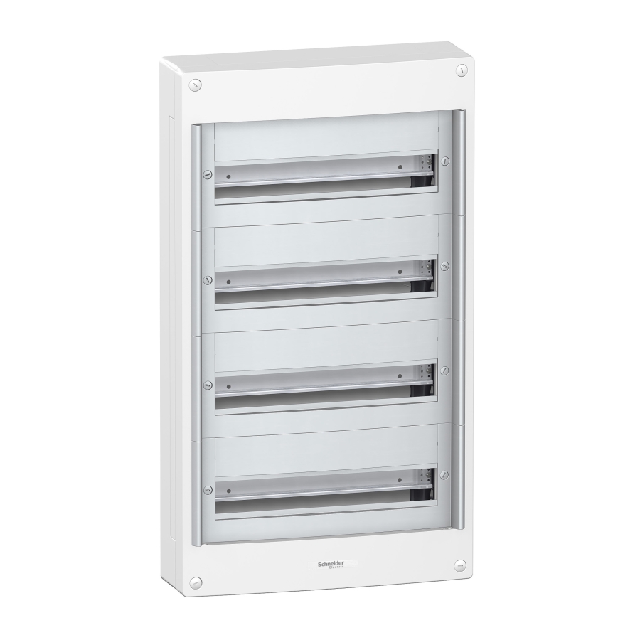 Schneider Electric sadalne v/a 72mod balta bez durvīm IP30 Pragma, PRA20418 cover photo