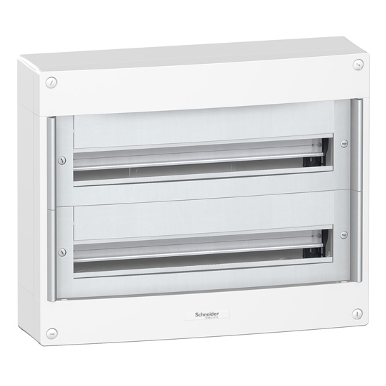 Schneider Electric sadalne v/a 26mod balta bez durvīm IP30 Pragma, PRA20213 cover photo