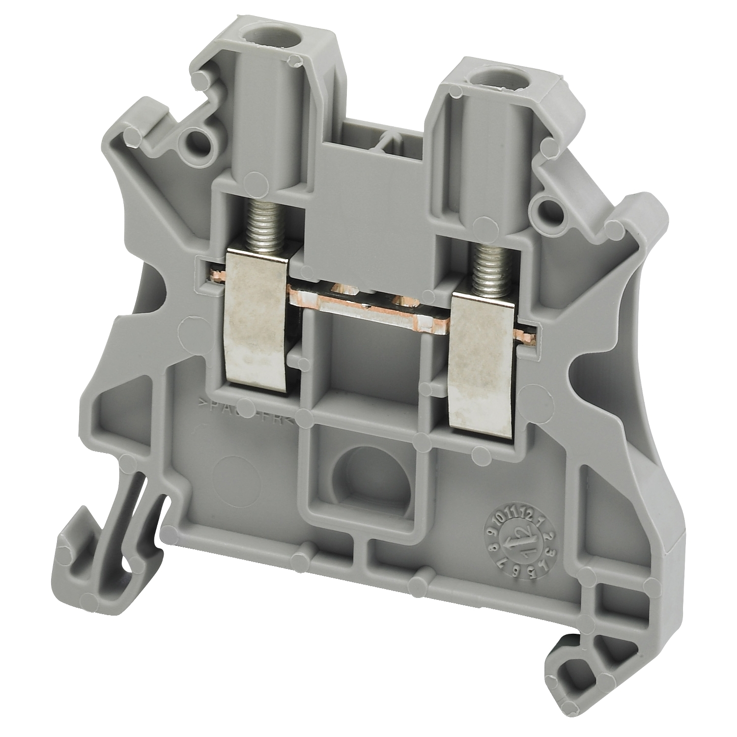 Schneider Electric savienojuma spaile 1Px2 kont. 2.5mm2 pelēka Linergy TRV, NSYTRV22 cover photo