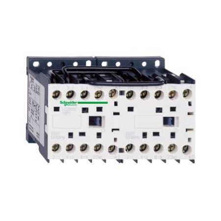 Schneider Electric reversīvais kontaktors 4kW 9A (AC-3) 42VAC TeSys K, LC2K0910D7 cover photo