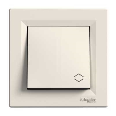 Schneider Electric slēdzis/pārslēdzis z/a bēšs IP44 (ar rāmi) Asfora, EPH0400423 cover photo