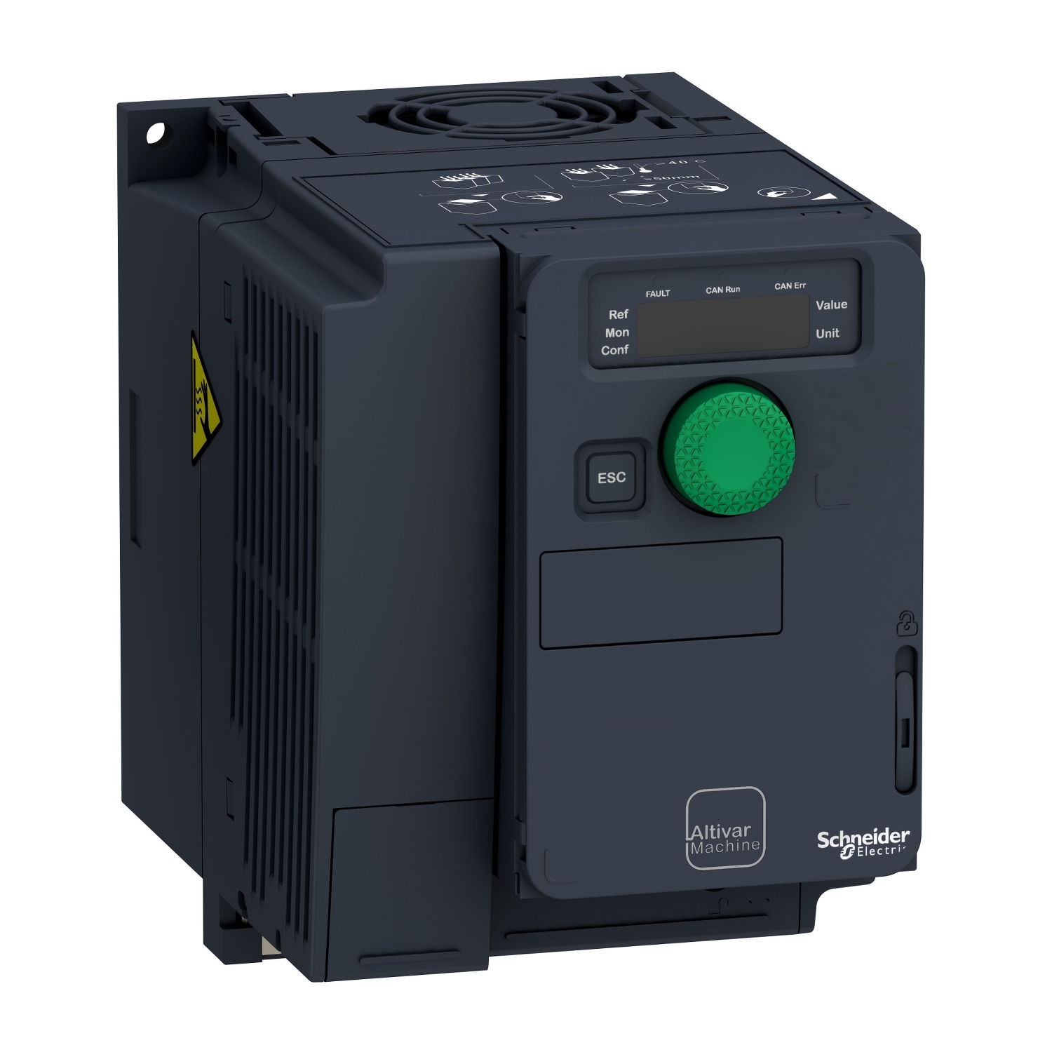 Schneider Electric frekvences pārveidotājs 1/3 fāzes 1.1kW 230V 6.9A IP20 Altivar ATV320, ATV320U11M2C cover photo