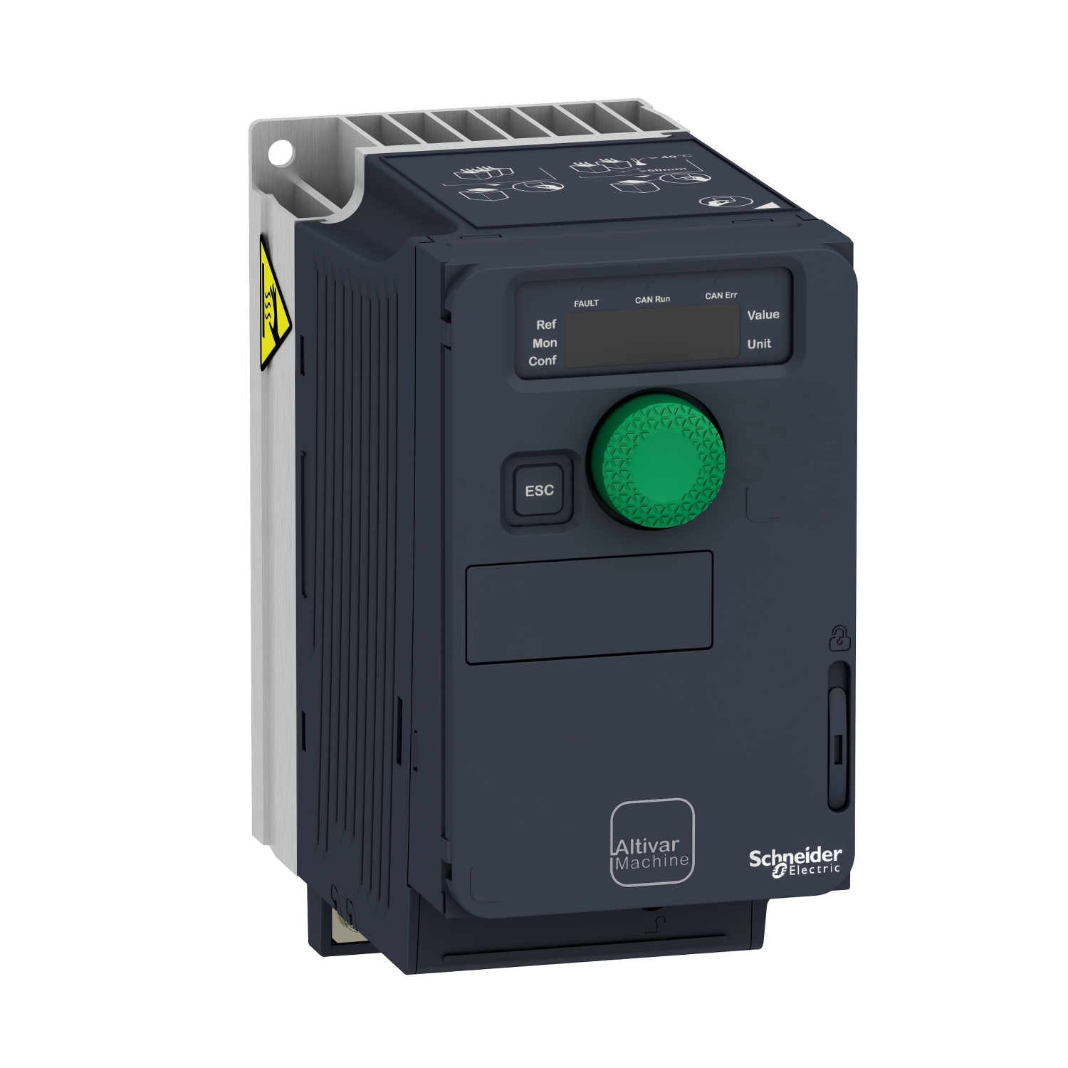 Schneider Electric frekvences pārveidotājs 1/3 fāzes 0.55kW 230V 3.7A IP20 Altivar ATV320, ATV320U06M2C cover photo