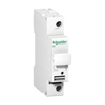 Schneider Electric cilindriskā drošinātāja atvienotājs 1P 25A 10x38mm Acti9, A9N15636 cover photo