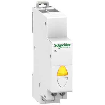 Schneider Electric gaismas indikators dzeltens 12...48V AC/DC 0.3W Acti9, A9E18334 cover photo